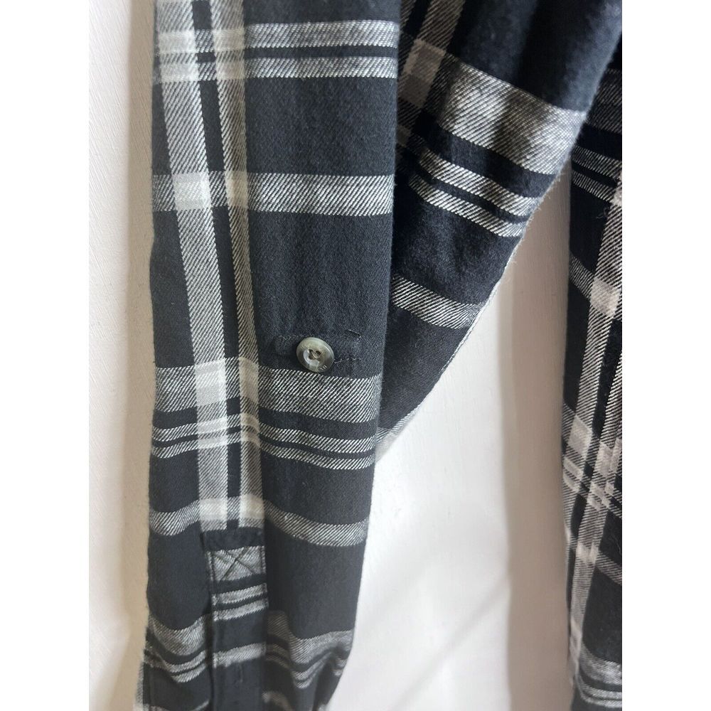 Magellan Outdoors Adventure Gear Womens XXL Black Plaid Flannel Classic Fit - Picture 5 of 12